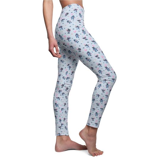Happy Stitch - Women's Full Length Leggings