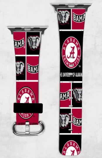 University Of Albm Crimson Tide Watch Bands For Apple Watch