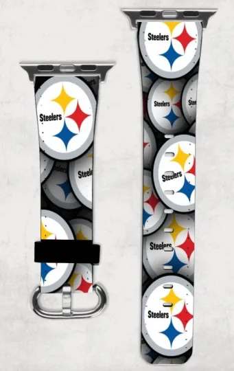 Pittsburgh Steeler Watch Bands For Apple Watch