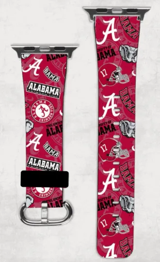 University of Albm Crimson Tide Watch Bands For Apple Watch