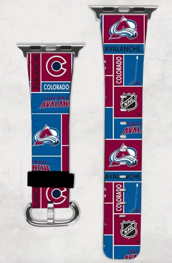 Colorado Avalanche NHL Hockey Watch Bands For Apple Watch