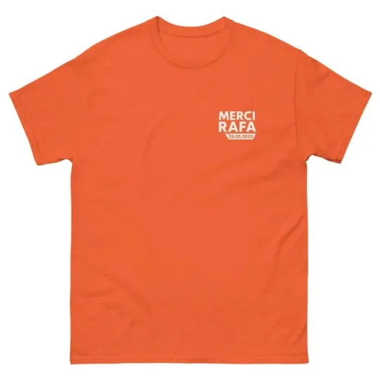 Merci Rafa French Open 2025 T-Shirt