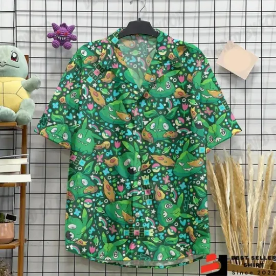 Trubbish Hawaiian Shirt PKM Anime Hawaiian Shirt PKM Gifts