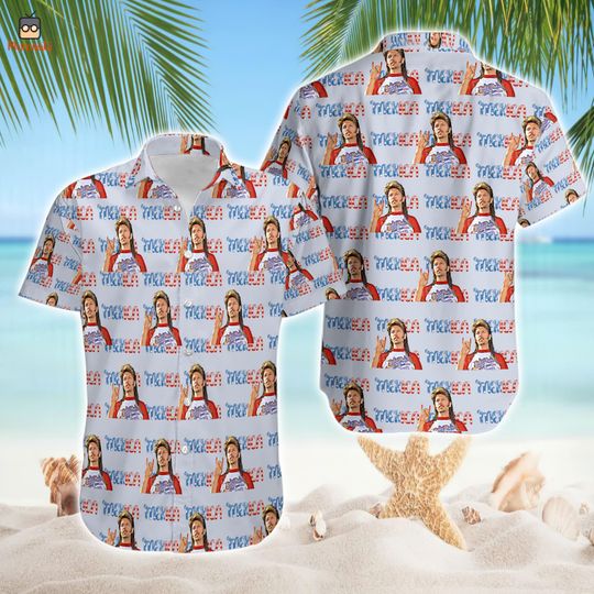 Joe Dirt Merica Hawaiian Shirt - 4th of July Summer Beach Shirt