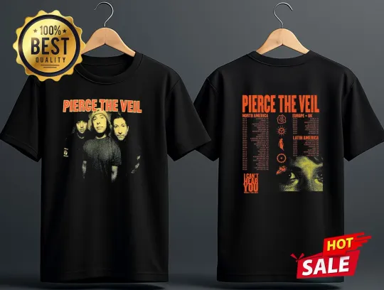 Pierce The Veil Tour 2025 I Can't Hear You T-Shirt