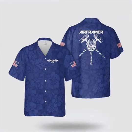 US Navy AM Hawaiian Shirt 8211 Hawaiian Shirt Gifts For Navy Soldiers