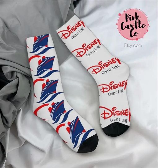 Discover Disney Cruise Line socks novelty gift