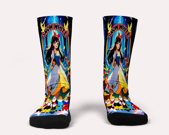 Anime Snow White -Custom Socks