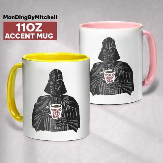 Star Wars Darth Vader World's Best Dad, Father's Day Gifts, Gifts For Dad, Dad Mug, Dad Gifts