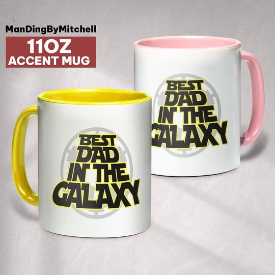 Star Wars Best Father In The Galaxy, Father's Day Gifts, Gifts For Dad, Dad Mug, Dad Gifts
