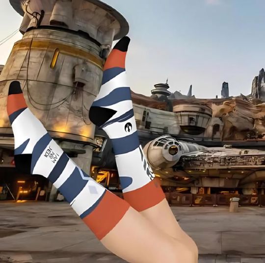 Ahsoka Tano Cushioned Crew Socks | Ahsoka Fulcrum | I am not Jedi | Ashoka Socks | Star Wars |  starwars gifts | Mandalorian |back to school