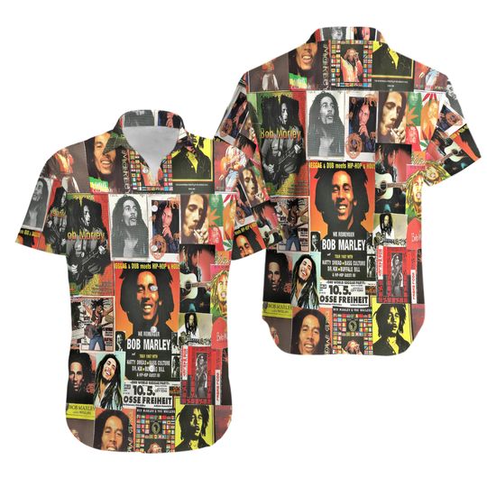 Bob Marley Music Hawaiian Shirt
