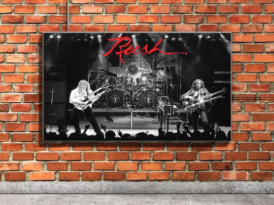 Rush Classic Rock Live Poster