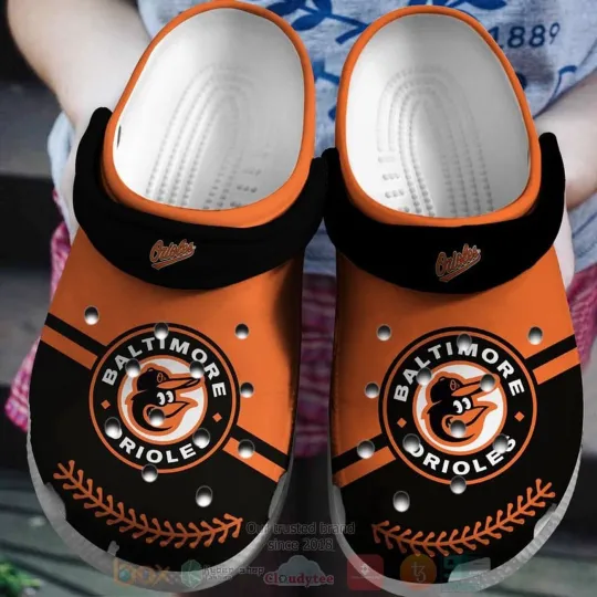 Baltimores Team Orioles Baseball Slippers Clogsband Clogs For Adults Hot