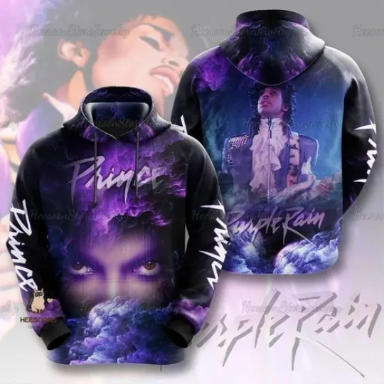 Prince Purple 3D Hoodie