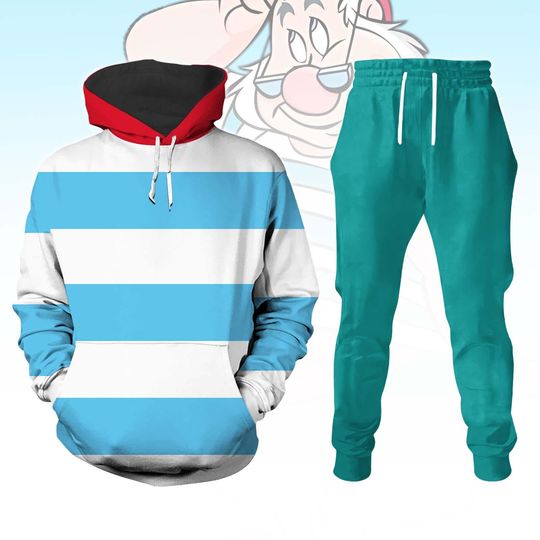 Mr Smee Hoodie And Jogger, Mr. Smee Peter Pan Character Cosplay, Disney Movie Shirt Women Pants, Mr. Smee 3D Costume Workout Jogger