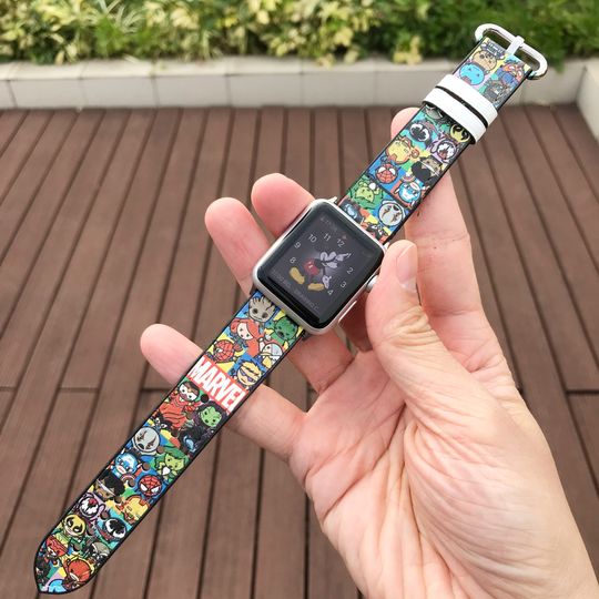 Super Hero Marvel Avengers Apple Watch Band