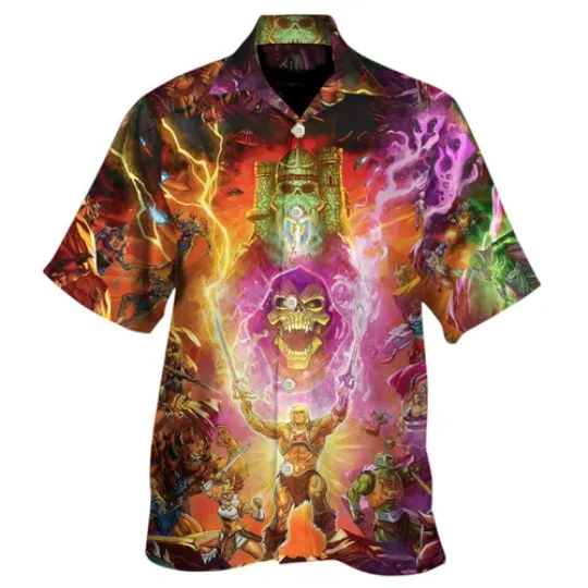 He man Hawaiian Shirt For Mens, Luxury Fabric, US Size