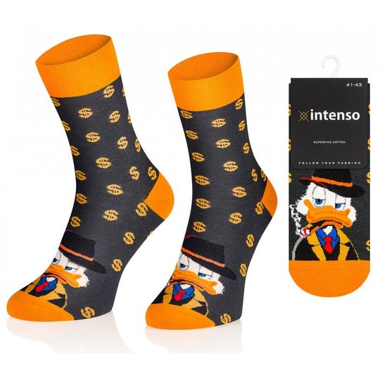 Scrooge McDuck Mc Scrooge Duck Unisex Socks, Socks, Funny Socks, Crazy Socks, Colorful Socks, Gift Idea, Perfect Gift, Mismatched