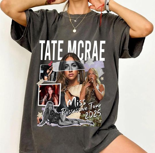Tate McRae 2025 Concert Shirt, Tate McRae Miss Possessive Tour 2025 Shirt, Tate McRae Merch, Tate McRae Shirt