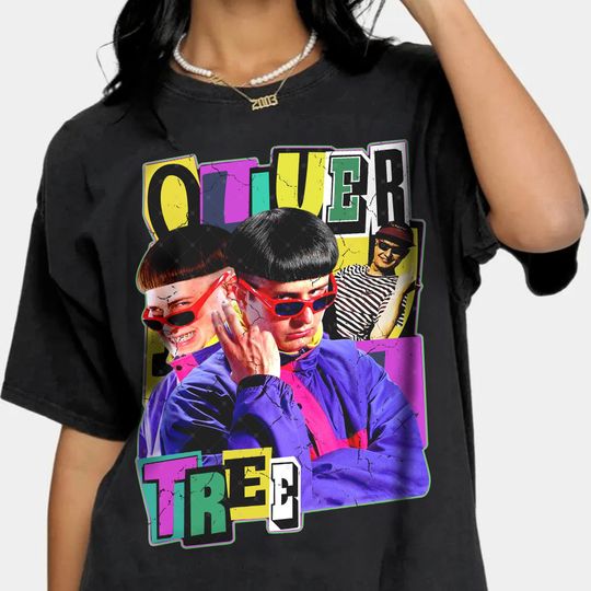 Oliver Tree Retro Vintage T-shirt, Oliver Tree Retro 90s Shirt,Oliver Tree Fan Shirt,Graphic Unisex Y2k Clothing,Oliver Tree Music Merch Tee