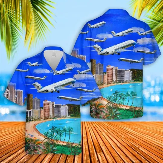 Air Force VC 9C Hawaiian Shirt