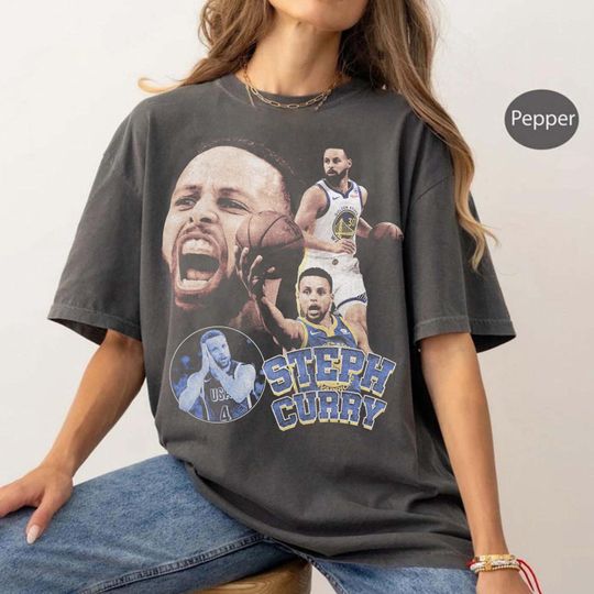 Vintage Stephen Curry Tee - Chef Curry High Quality T Shirt, Vintage Design Player Basketball Fan