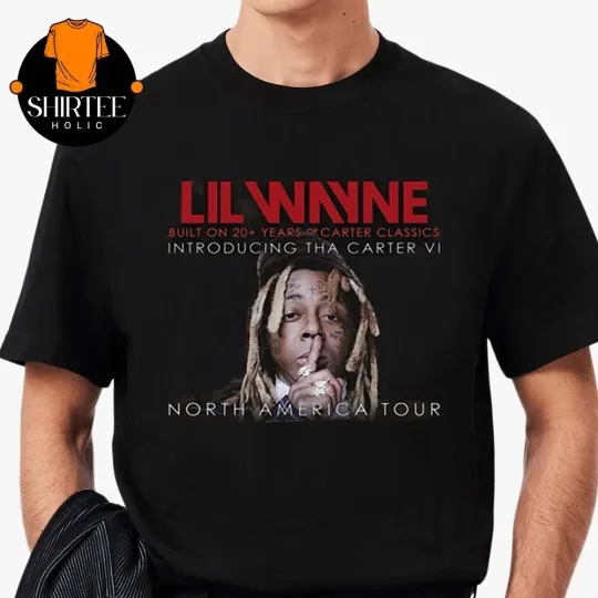 Lil Wayne Tyga 2025 Tha Carter VI Tour T-Shirt