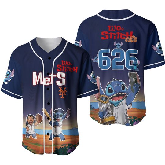 Lilo & Stitch 626 Baseball Jersey