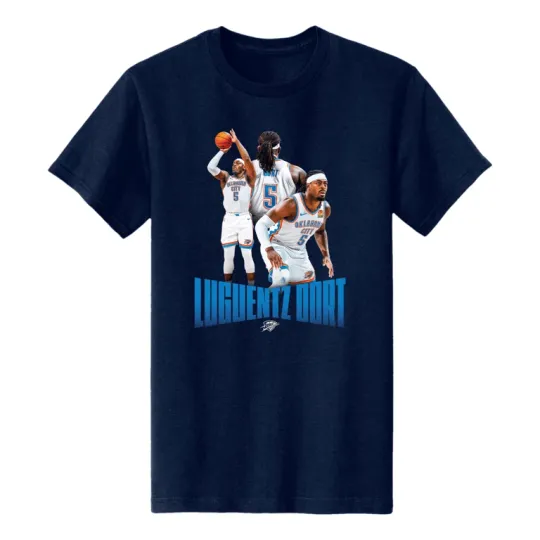 OKC THUNDER LUGUENTZ DORT PLAYER SERIES T-SHIRT