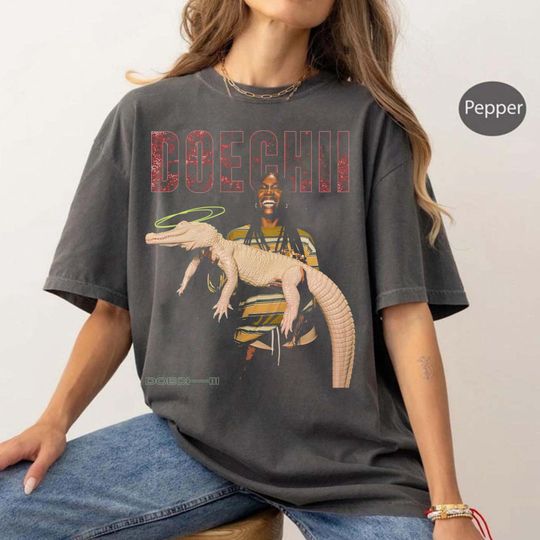 Doechii Shirt Swamp Princess Streetwear, Rap Tee, Hip Hop Graphic Shirt, Aesthetic, Music Merch, Unisex Oversized