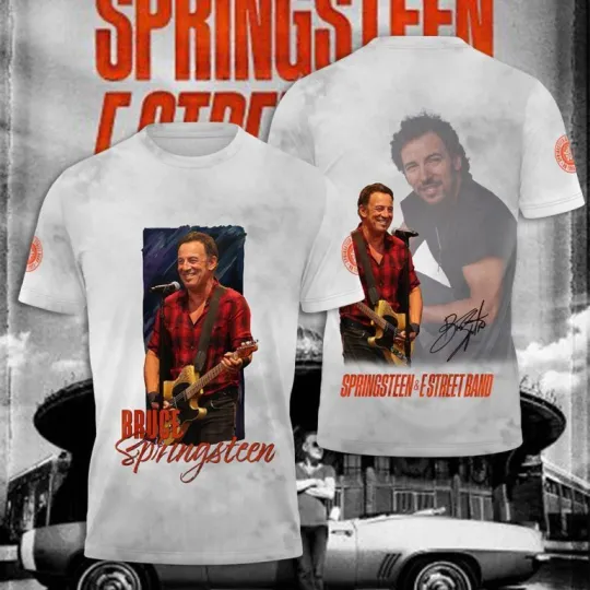 Bruce Springsteen 3D Tour 2025 The Last Show Tour 2025 Unisex T-Shirt