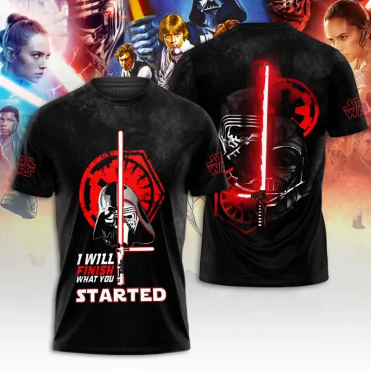 Star Wars 3D Unisex T-shirt, gift for fans