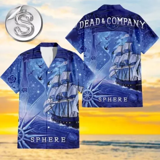 Dead And Company Dead Forever Tour Sphere Las Vegas 2025 Hawaiian Shirt