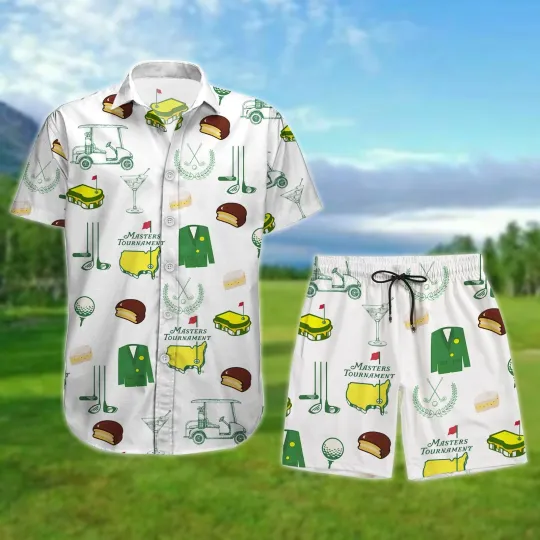 Masters Tournament Hawaiian Shirt The Masters Golf Button Up Shirt
