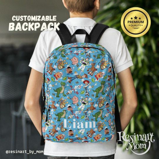 Toy Story Backpack, Toys Backpack for kids, Disney Backpack, Disney Park Bag, Disney School Bag