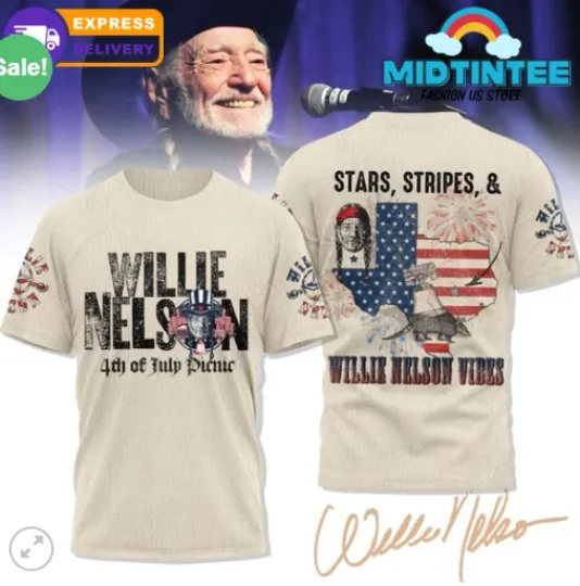 Nelson Happy Jul 04 2025 3D Shirt