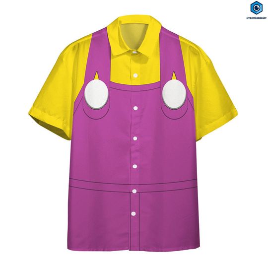 Mario Super Wario Hawaiian Shirt, Bowser Super Mario Tropical Shirt for Men and Women