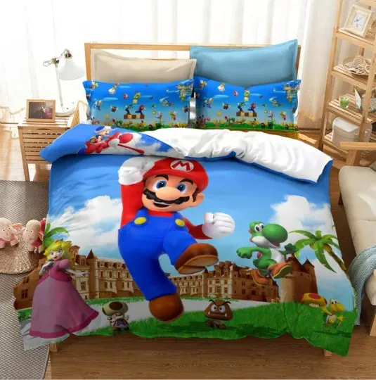 Super Mario World Traveller Collection Bedding Set