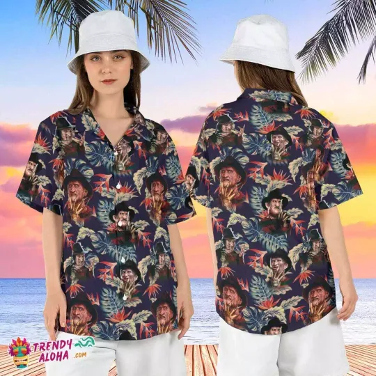 Freddy Krueger Horror Nightmare Elm Street Scary Movie Shir