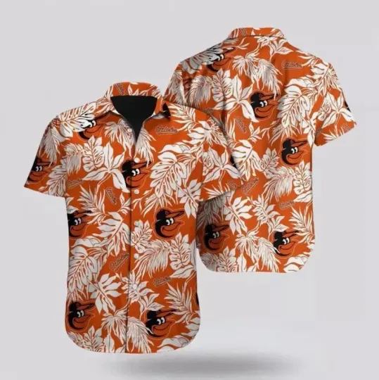 Baltimore Hawaiian Shirt Baltimore Baseball Summer Beach Shirt Cool