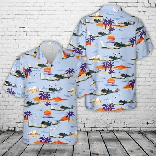 US Marine Corps Lockheed KC 130T 30 Hercules L 382 Hawaiian Shir