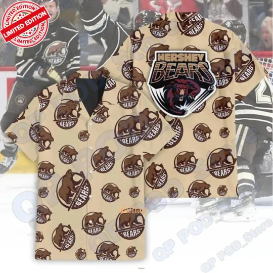 AHL Hershey Bears 2024 Champinship Hawaiian Shirt