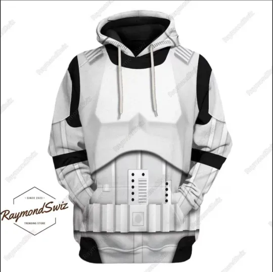 Halloween Stormtrooper Costume 3D HOODIE Halloween Gift Best Price Us Size