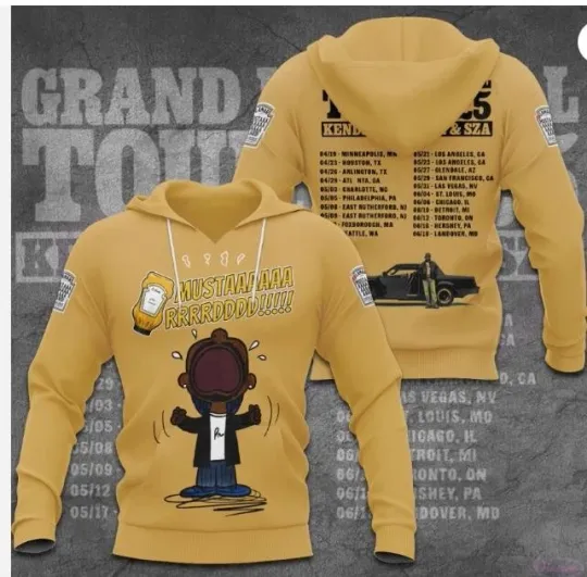 hot design Kendrick Lamar best shirt Kendrick Lamar Hoodie 3d - all printed