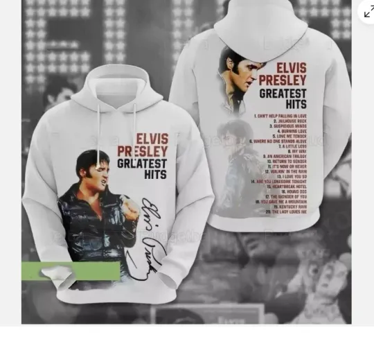 Elvis Presley Aesthetic Hoodie, Elvis Hoodie Hoodie 3d - all printed, hot 2025