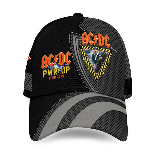 AC.DC Rock Band Classic Cap, Power Up Tour Music Hat Gift for Hard Rock Fans USA