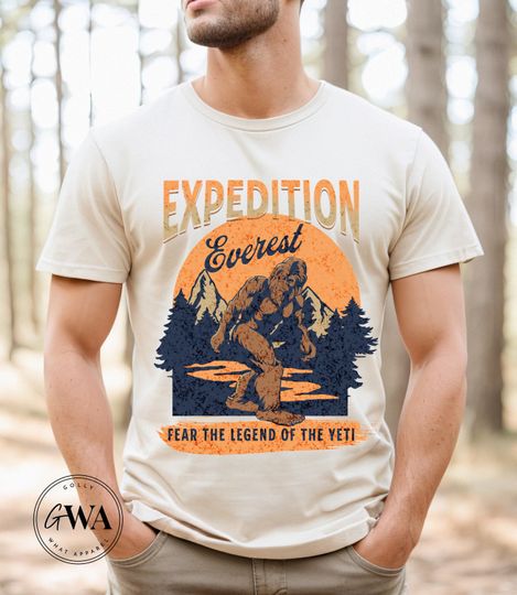 Expedition Everest Legend of the Yeti Unisex Short Sleeve T-Shirt