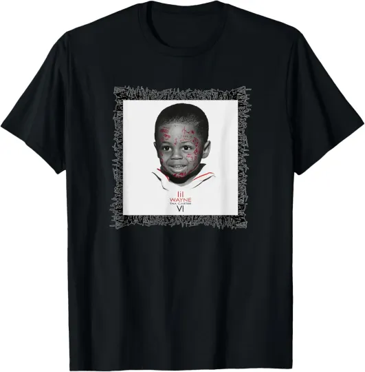 Lil Wayne Tha Carter VI Photo Tour 2025 Concert T-Shirt