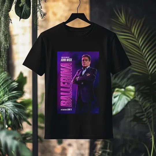 From The John Wick Universe: Ballerina T shirt, Gifts For Action Movie Fans